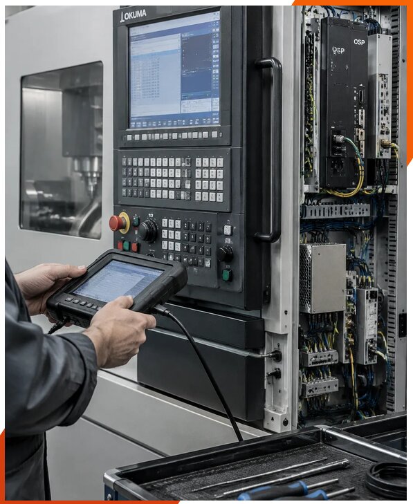 Ремонт систем Okuma OSP в Киселёвске от 8225 р. | ЮнионикРу